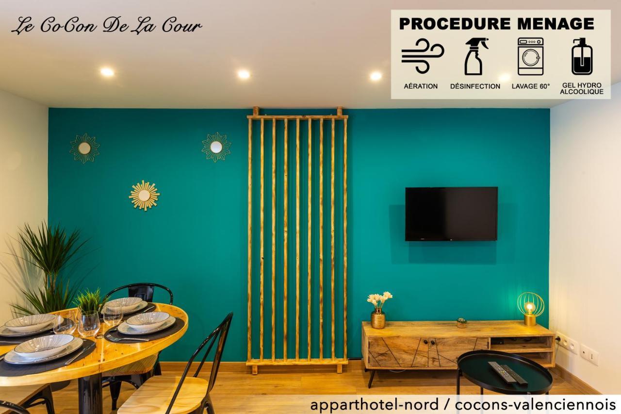 Apartamento Le Cocon De La Cour Valenciennes Exterior foto